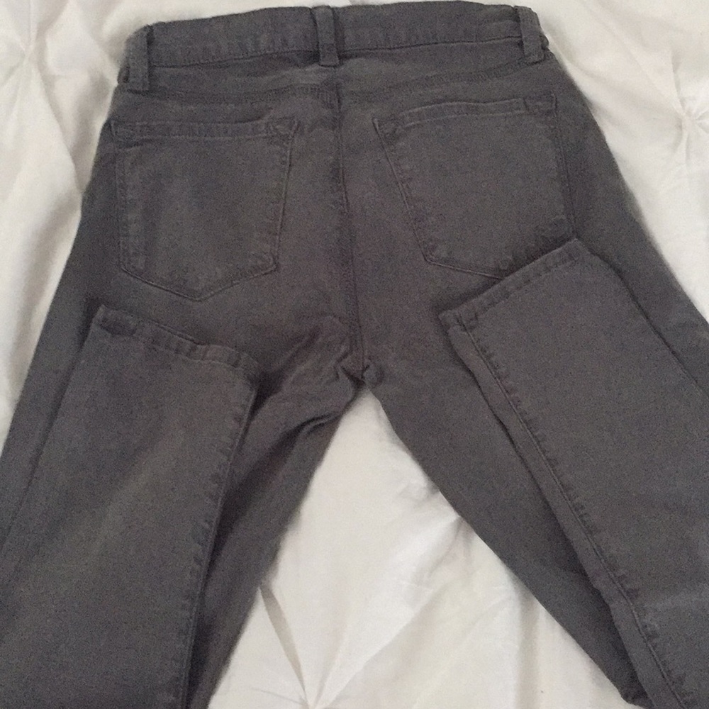 New Jbrand Super Skinny Jeans 485 Ash Grey 26 - Picture 6 of 6